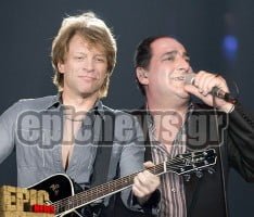 Οι Bon Jovi support στον Βασίλη Καρρά