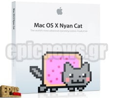 Mac OS X 10.8 Nyan Cat